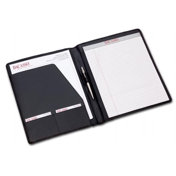 Eva-Dry/Momentum Sales & Mktg Dacasso e1001 Black Leather Standard Portfolio e1001 - main